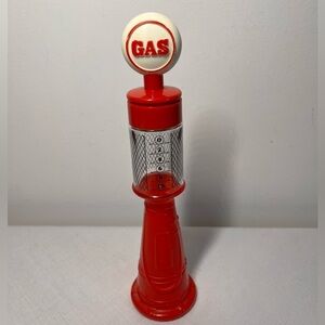 Avon Red and White Gas Pump Decor